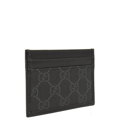 Gucci Card Holder Card Holder in Night Courrier GG Supreme, Leather — Alternate View 8