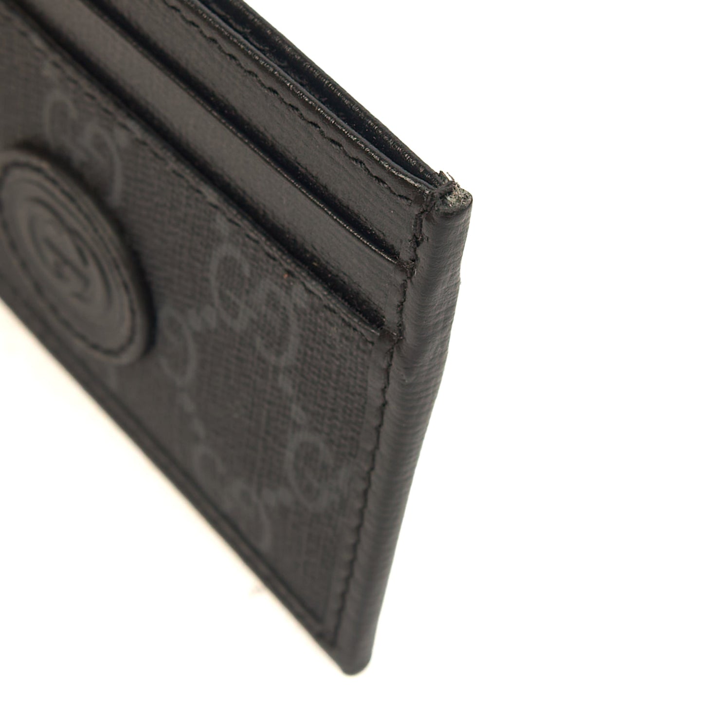 Gucci Card Holder Card Holder in Night Courrier GG Supreme, Leather — Alternate View 10