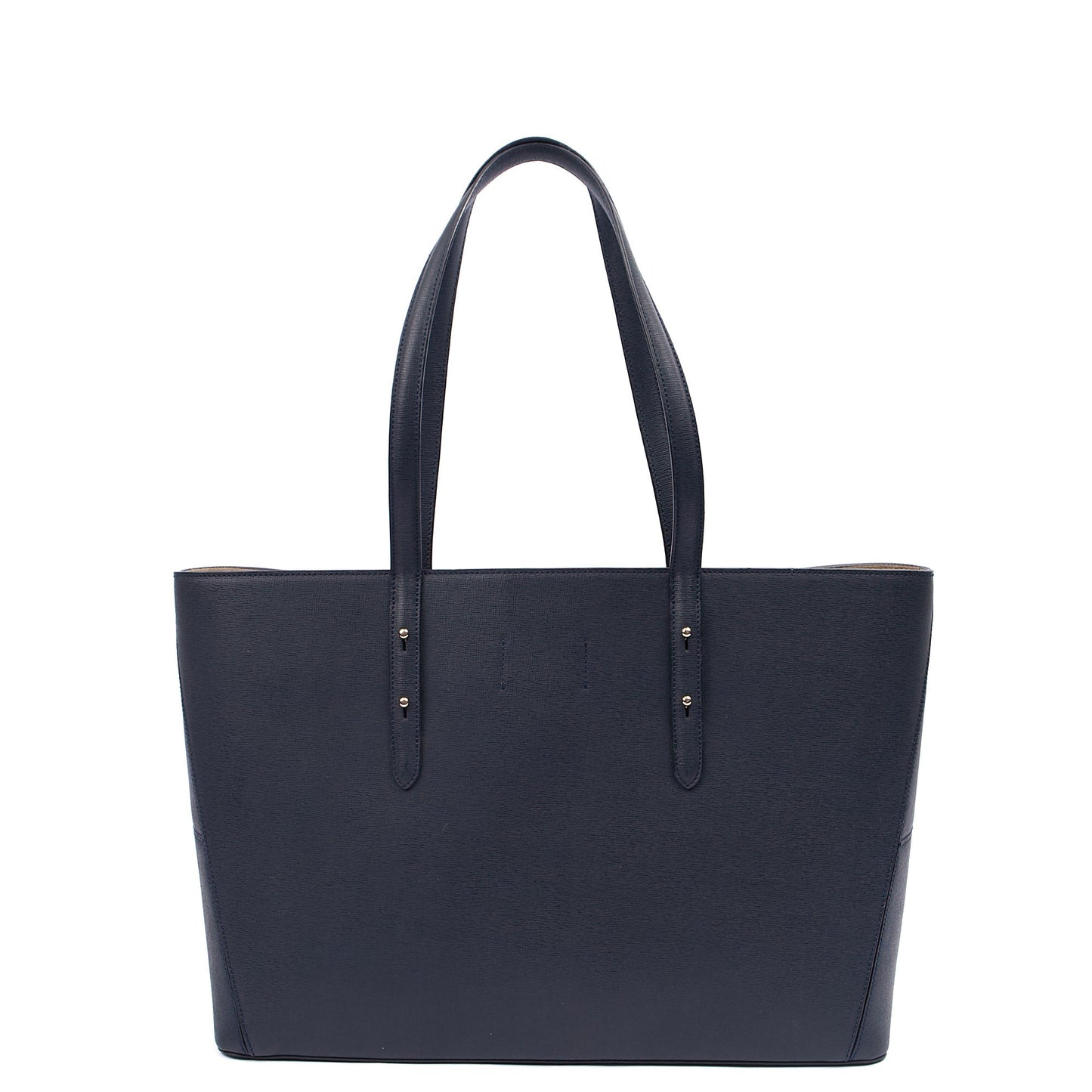 Aspinal of London Tote Regent Tote in Navy, Leather — Alternate View 9