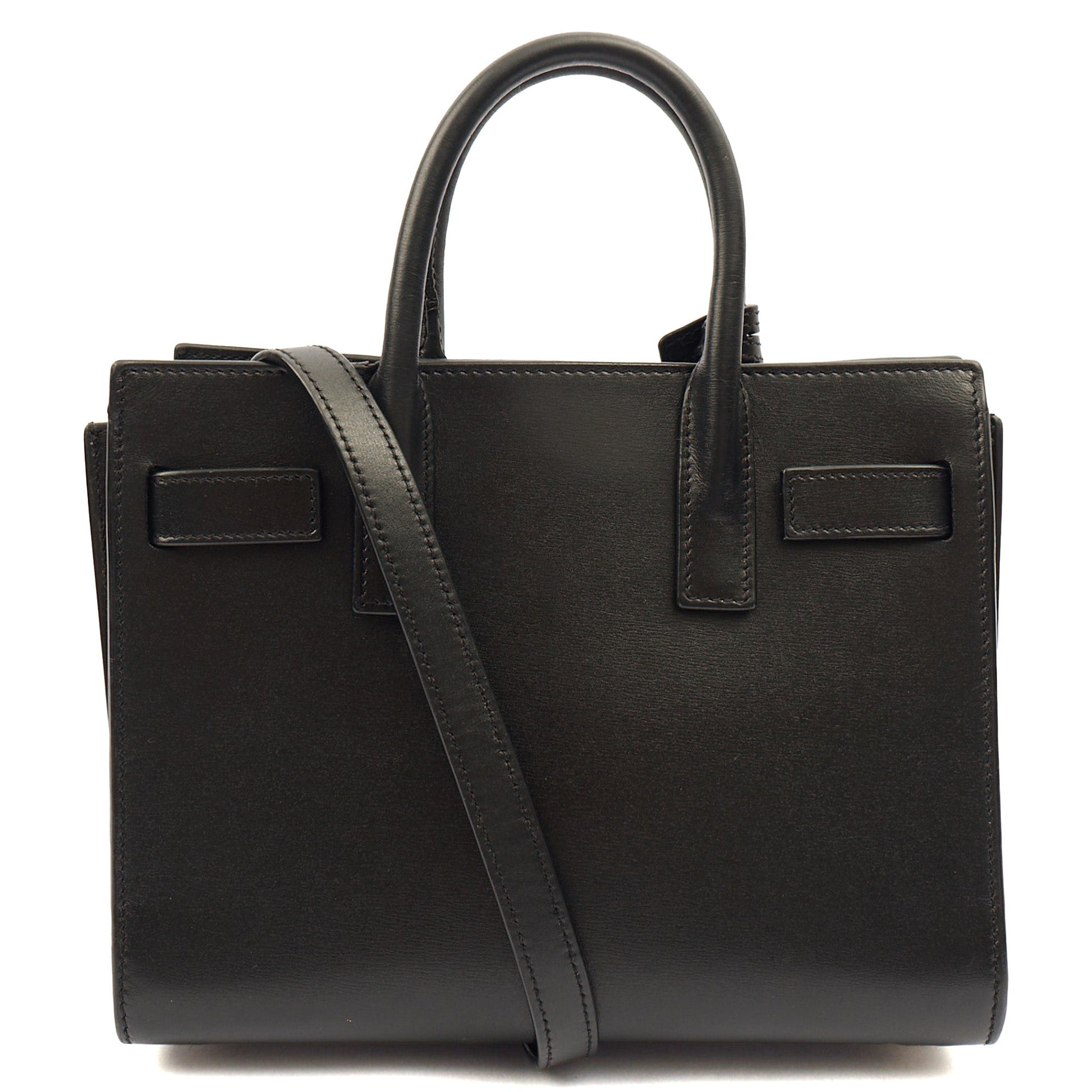 Saint Laurent Cross Body Sac de Jour Baby in Black, Leather — Alternate View 15