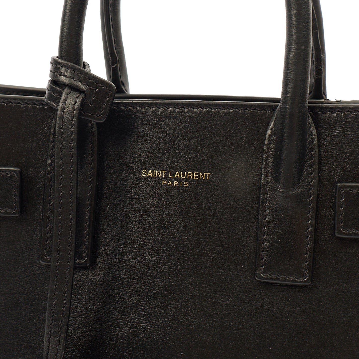 Saint Laurent Cross Body Sac de Jour Baby in Black, Leather — Alternate View 12