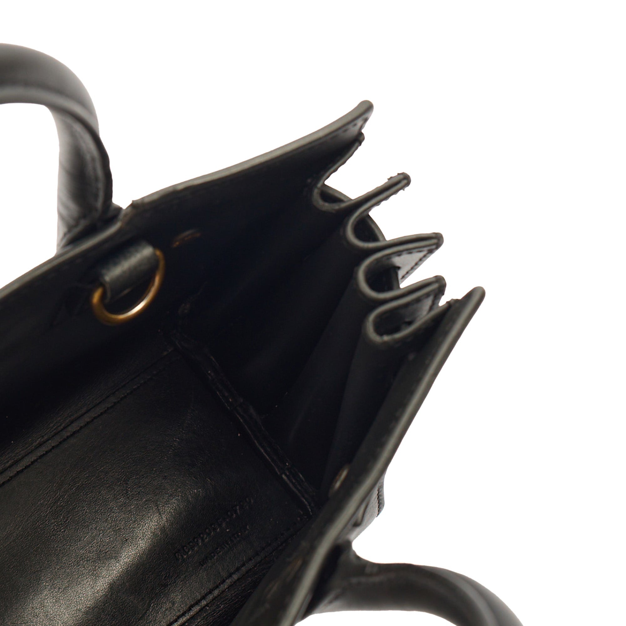 Saint Laurent Cross Body Sac de Jour Baby in Black, Leather — Alternate View 17