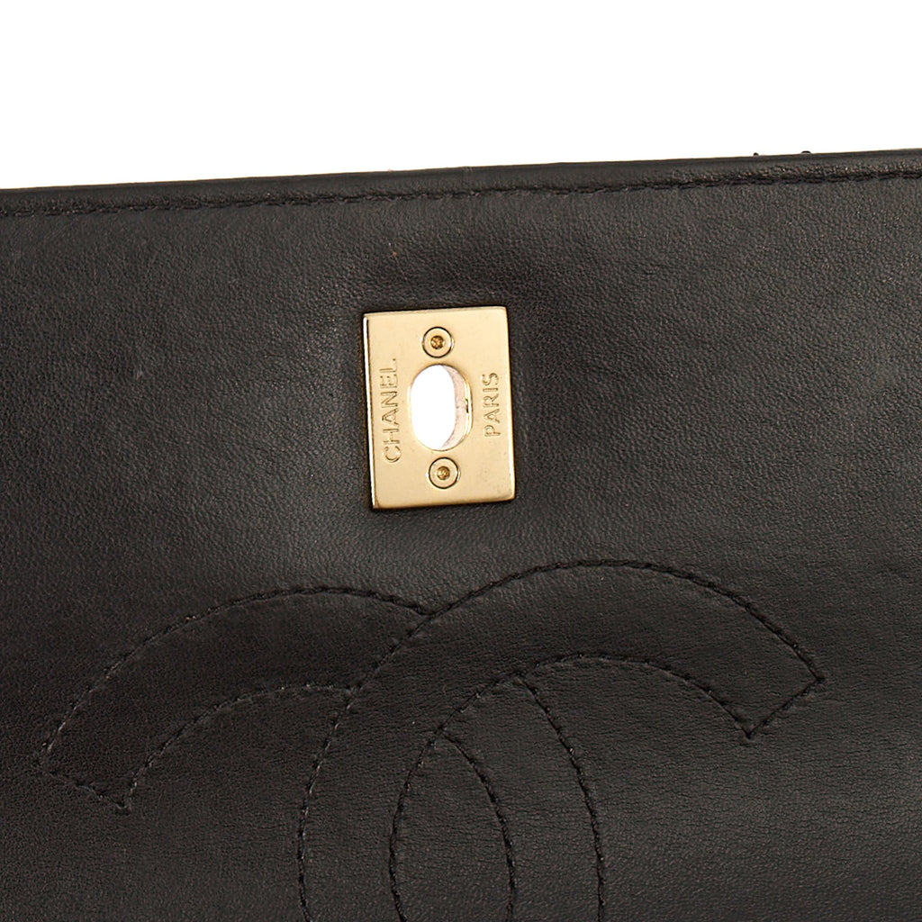 Chanel Tote Trendy CC in Black, Lambskin Leather — Alternate View 9