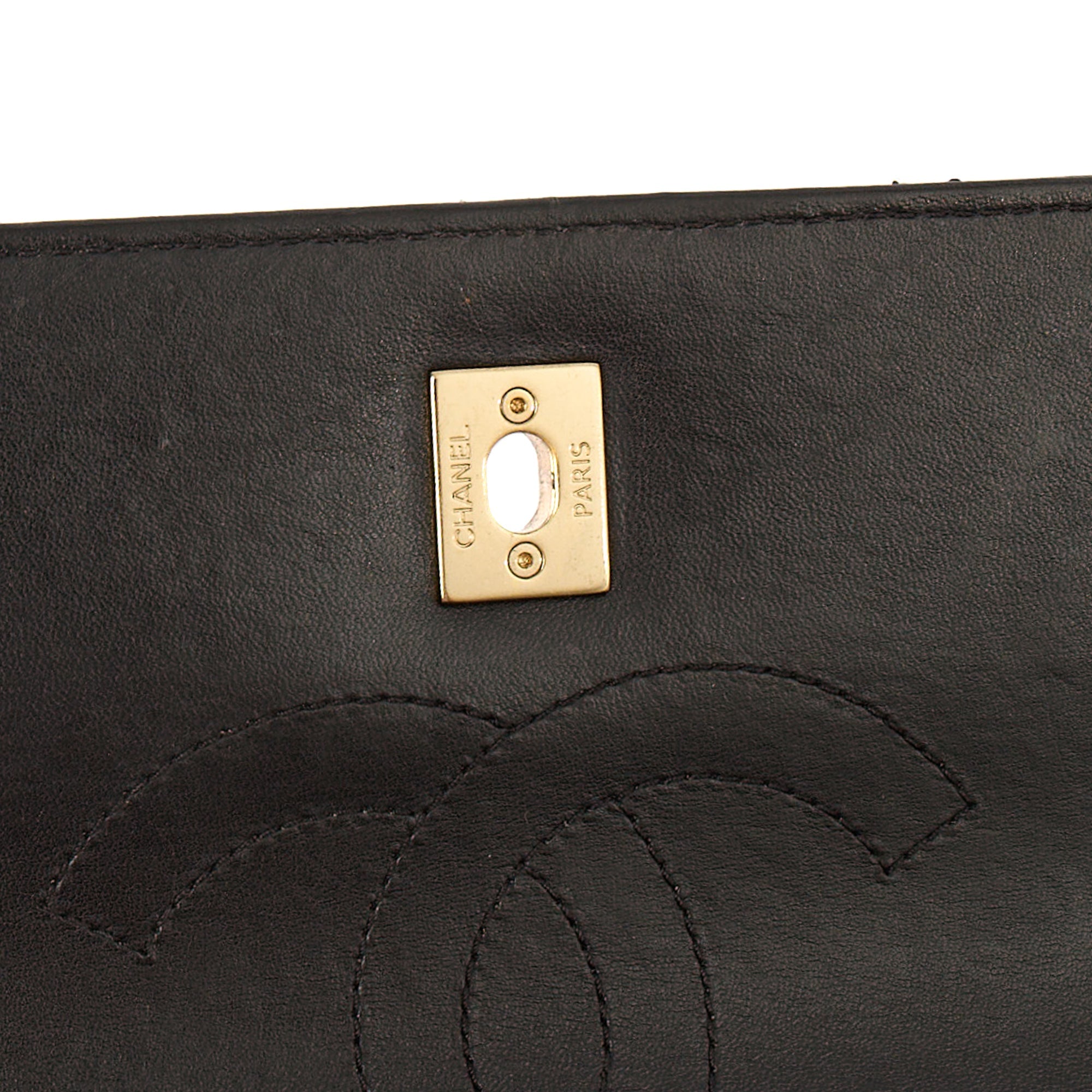 Chanel Tote Trendy CC in Black, Lambskin Leather — Alternate View 9