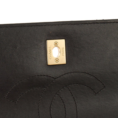 Chanel Tote Trendy CC in Black, Lambskin Leather — Alternate View 9