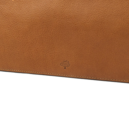 Mulberry Clutch Pouch in Oak, Calfskin Leather — Alternate View 12