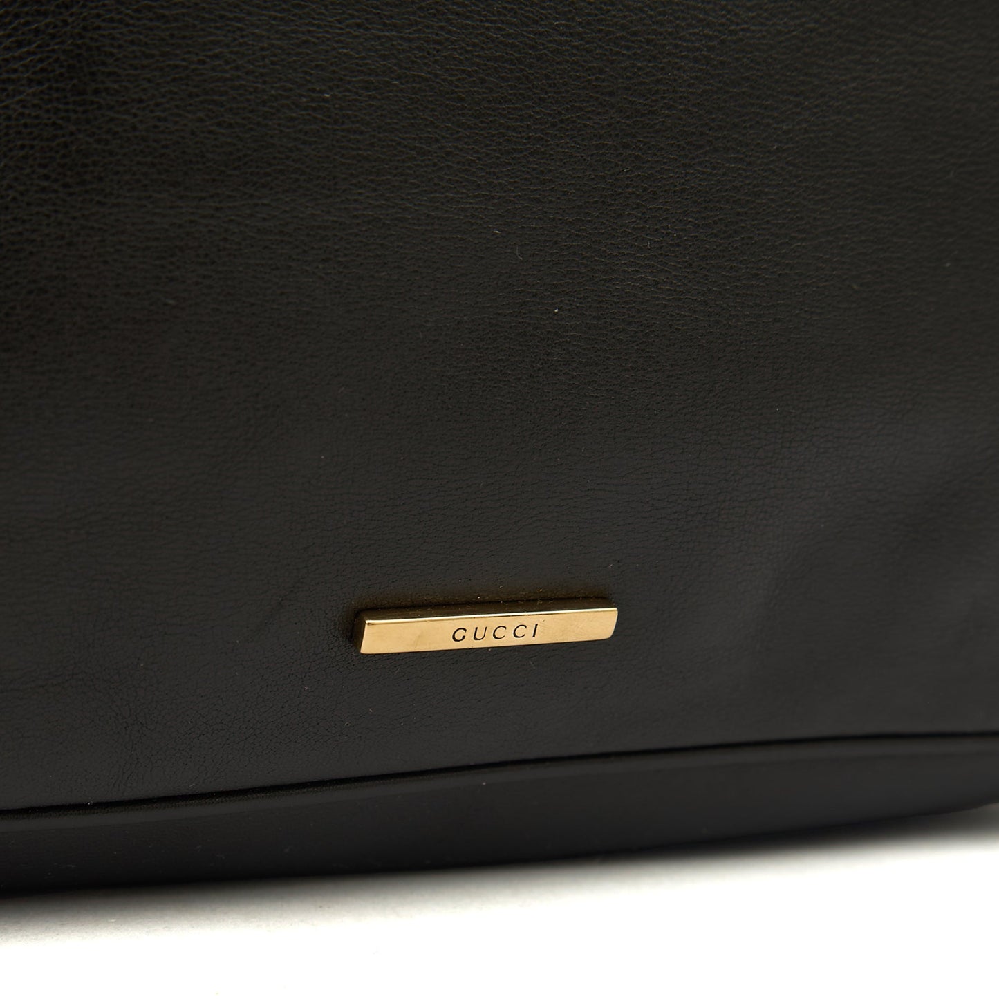 Gucci Shoulder Bag Shoulder Bag in Black, Leather — Lifestyle View