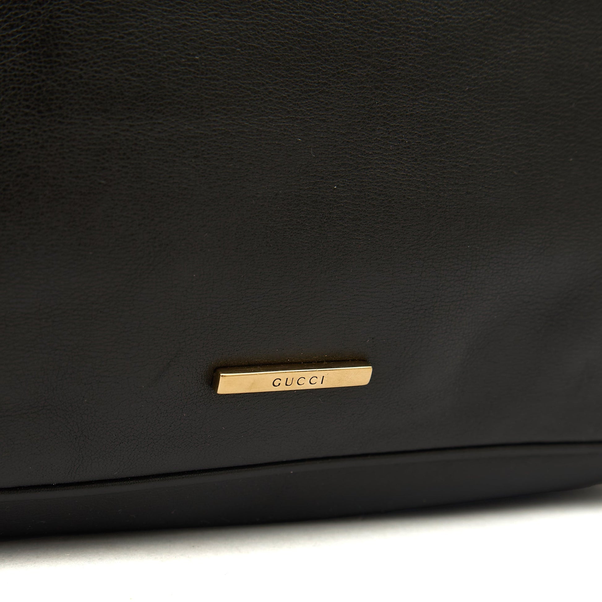 Gucci Shoulder Bag Shoulder Bag in Black, Leather — Lifestyle View