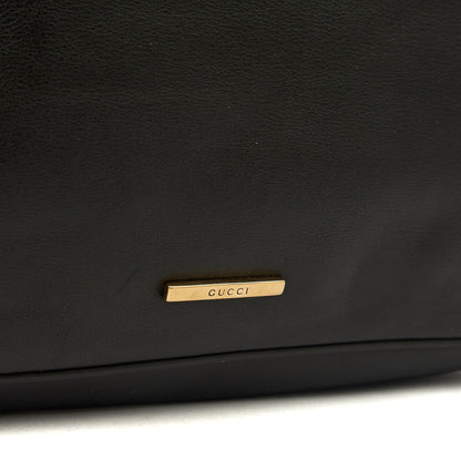 Gucci Shoulder Bag Shoulder Bag in Black, Leather — Lifestyle View