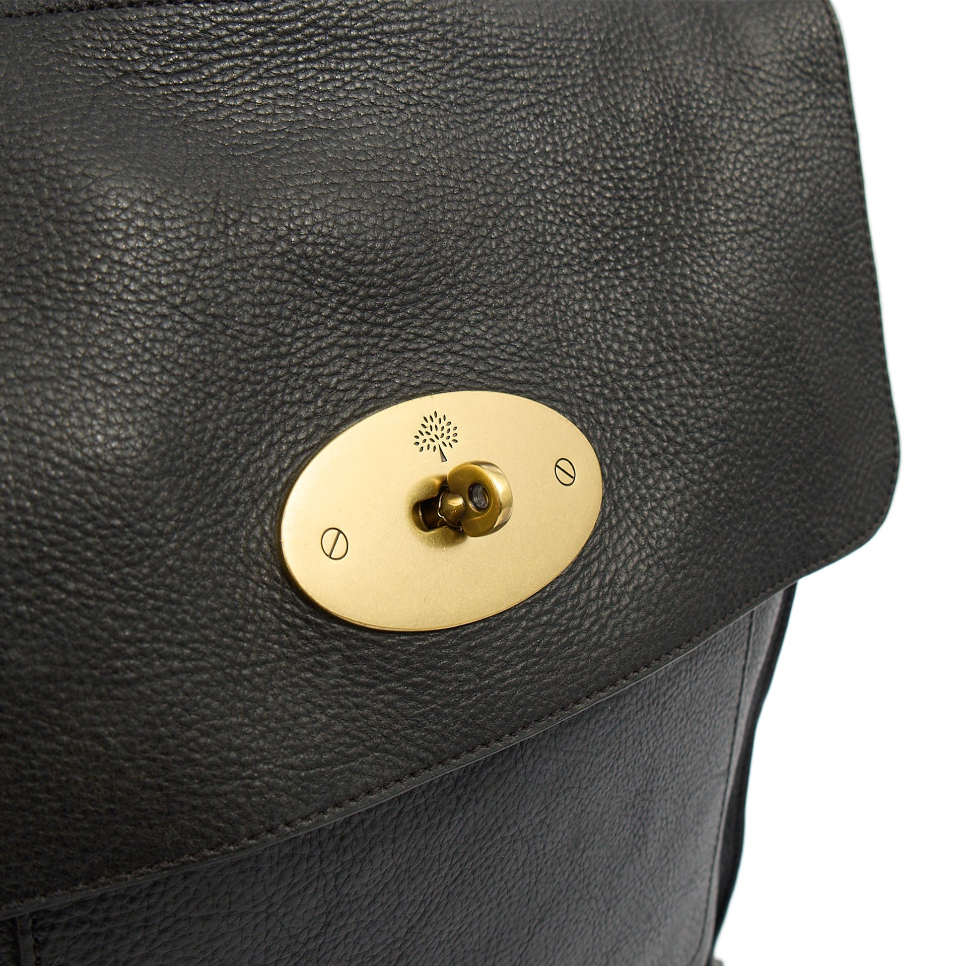 Mulberry Cross Body Antony - Large in Black, Leather — Side View