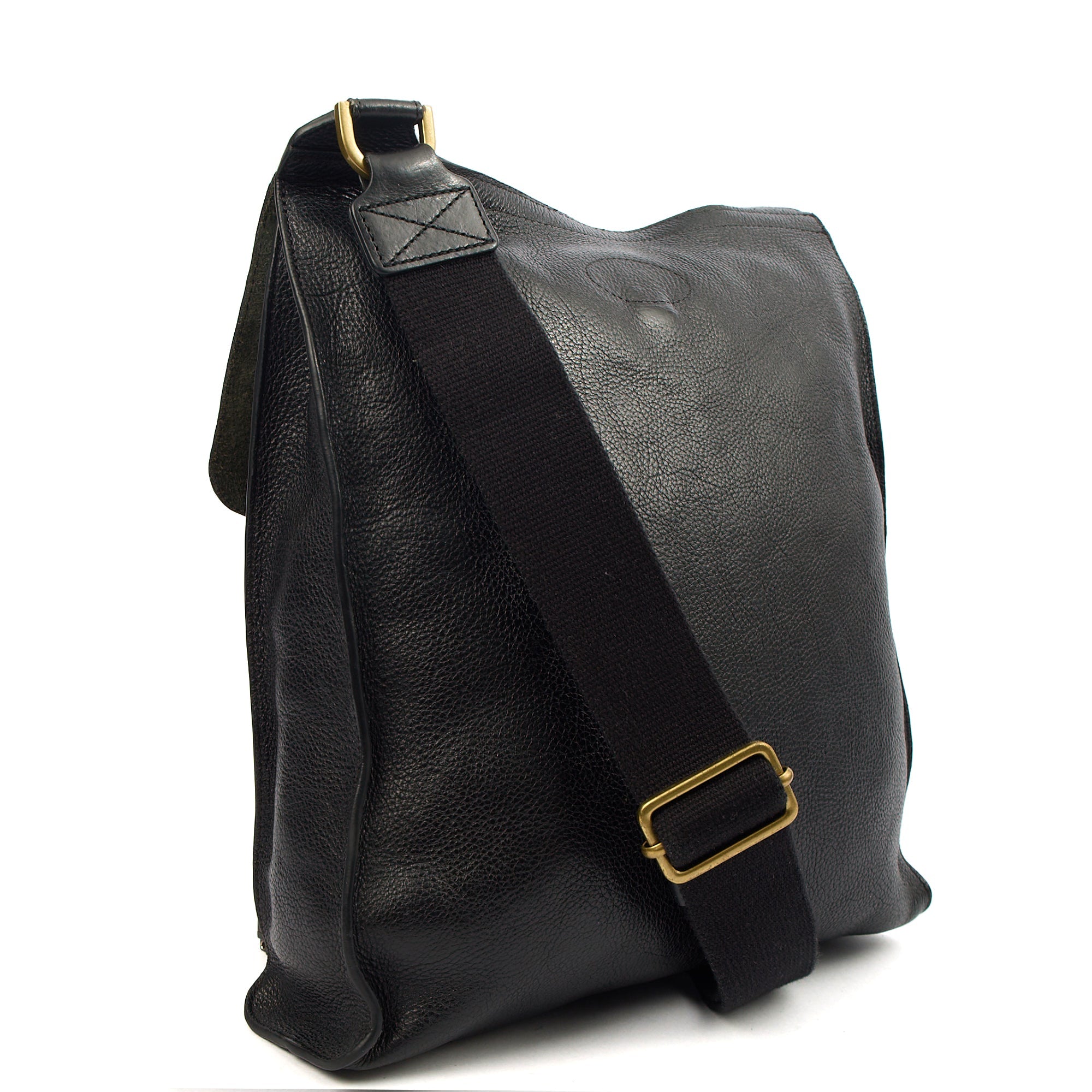 Mulberry Cross Body Antony - Large in Black, Leather — Back View