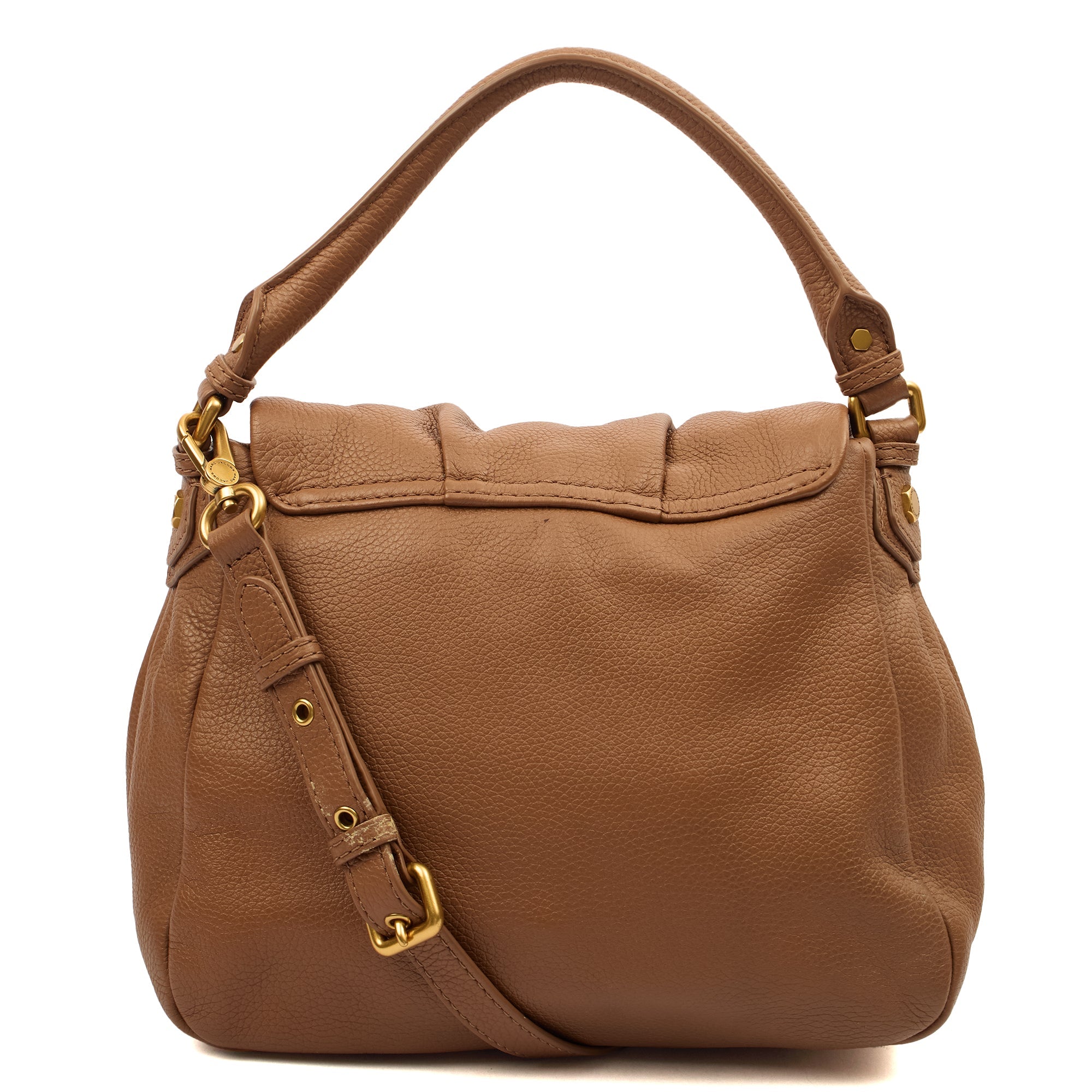 Marc Jacobs Shoulder Bag The Shoulder Bag in Brown, Leather — Back View