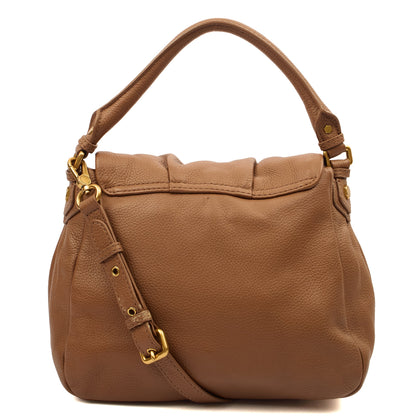 Marc Jacobs Shoulder Bag The Shoulder Bag in Brown, Leather — Back View