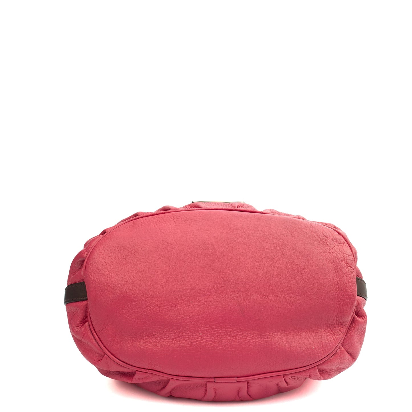 Mulberry Cross Body Mitzy Hobo in Pink, Calfskin Leather — Top View