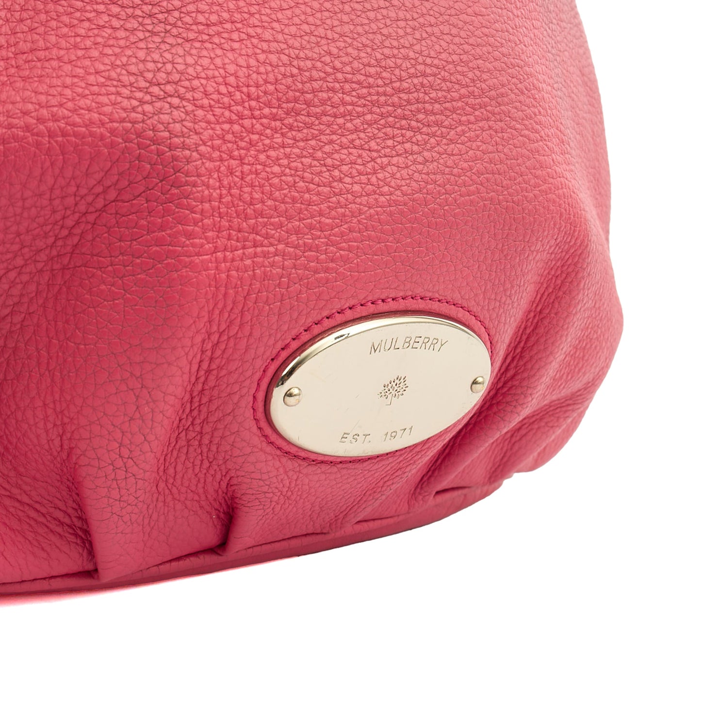 Mulberry Cross Body Mitzy Hobo in Pink, Calfskin Leather — Lifestyle View
