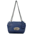 Mulberry Shoulder Bag Lily in Blue, Calfskin Leather — Front View