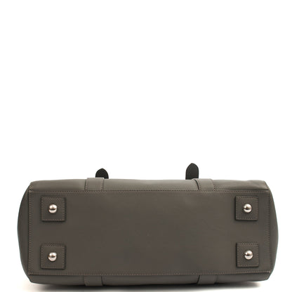 Mulberry Tote Bayswater Double Zip Tote in Pavement Grey, Leather — Top View