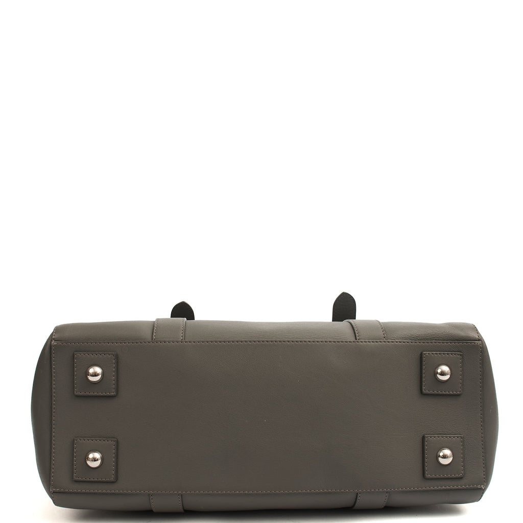 Mulberry Tote Bayswater Double Zip Tote in Pavement Grey, Leather — Alternate View 16