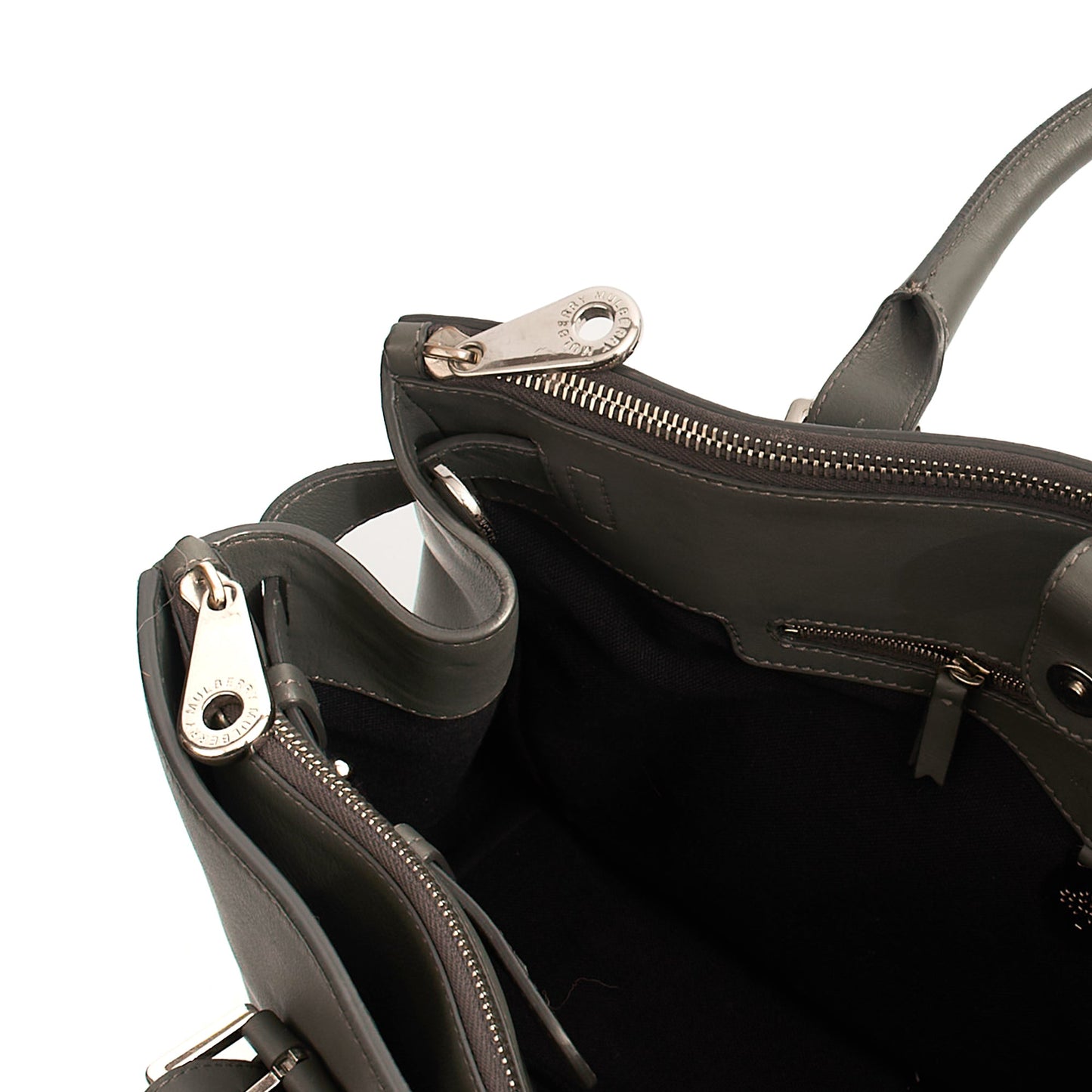 Mulberry Tote Bayswater Double Zip Tote in Pavement Grey, Leather — Alternate View 17