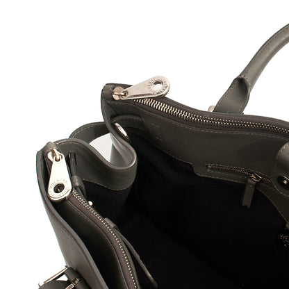 Mulberry Tote Bayswater Double Zip Tote in Pavement Grey, Leather — Alternate View 17