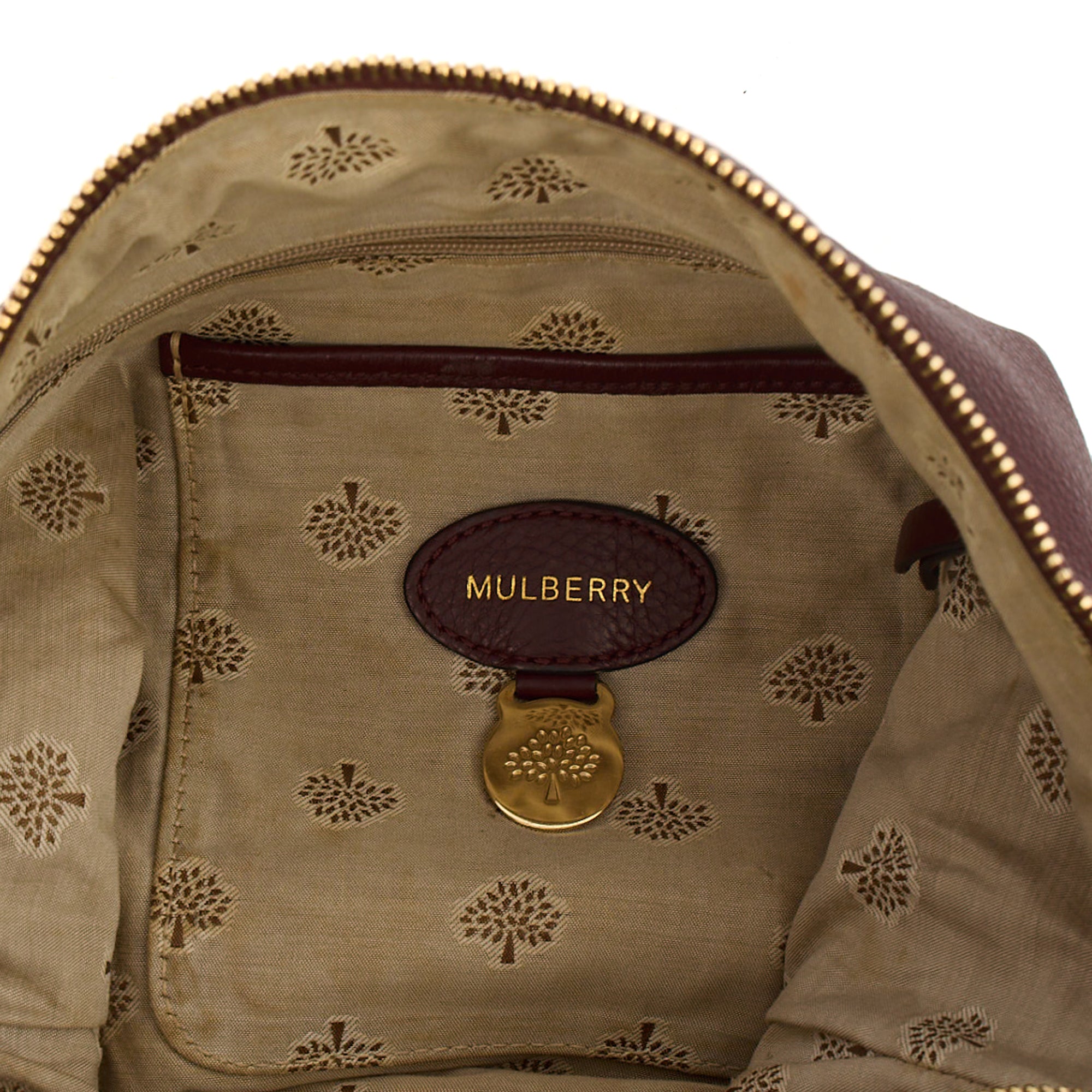Mulberry Tote Daria Hobo in Purple, Calfskin Leather — Alternate View 8