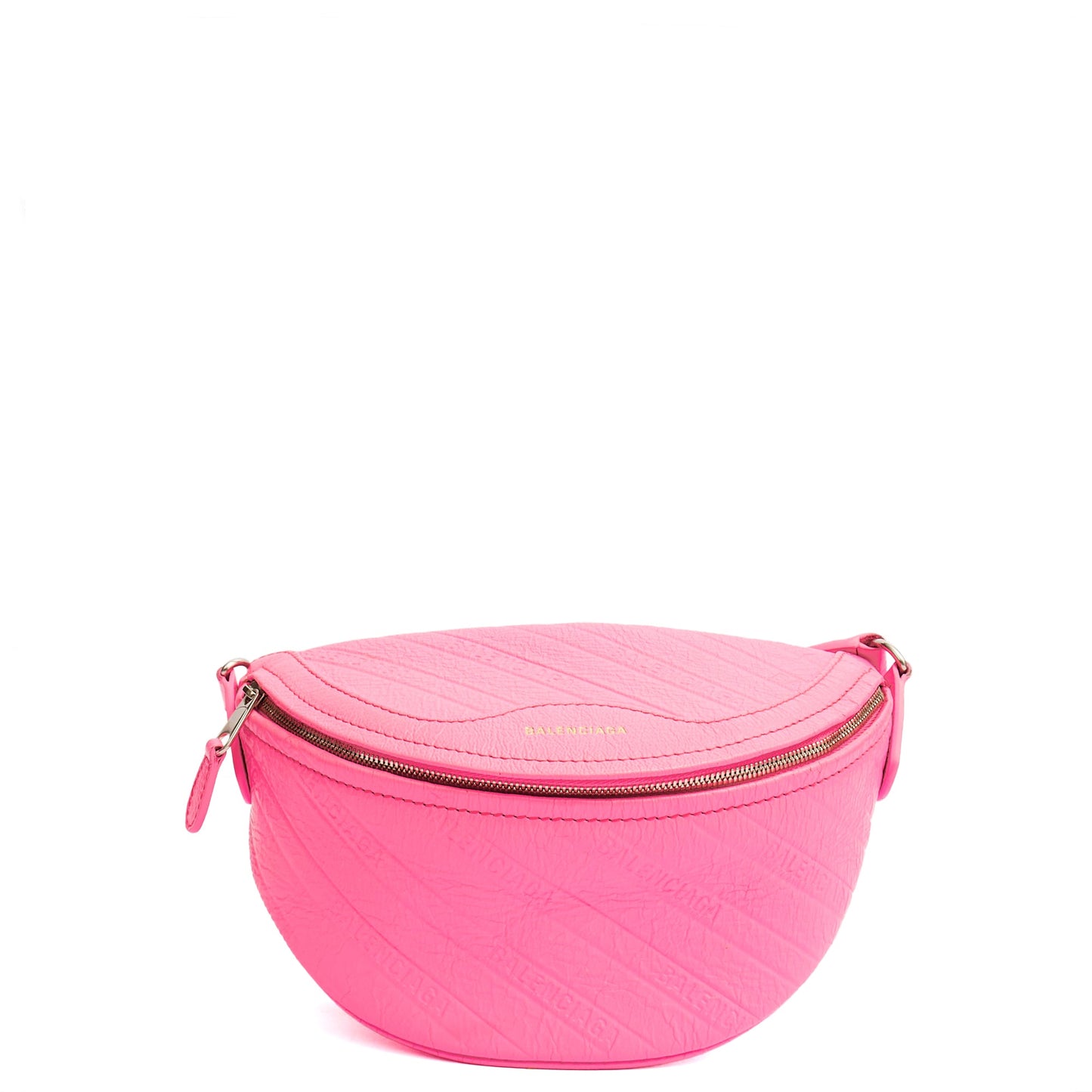 Balenciaga Cross Body Belt Bag in Pink, Veau (Calfskin) — Alternate View 8