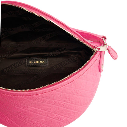 Balenciaga Cross Body Belt Bag in Pink, Veau (Calfskin) — Alternate View 7