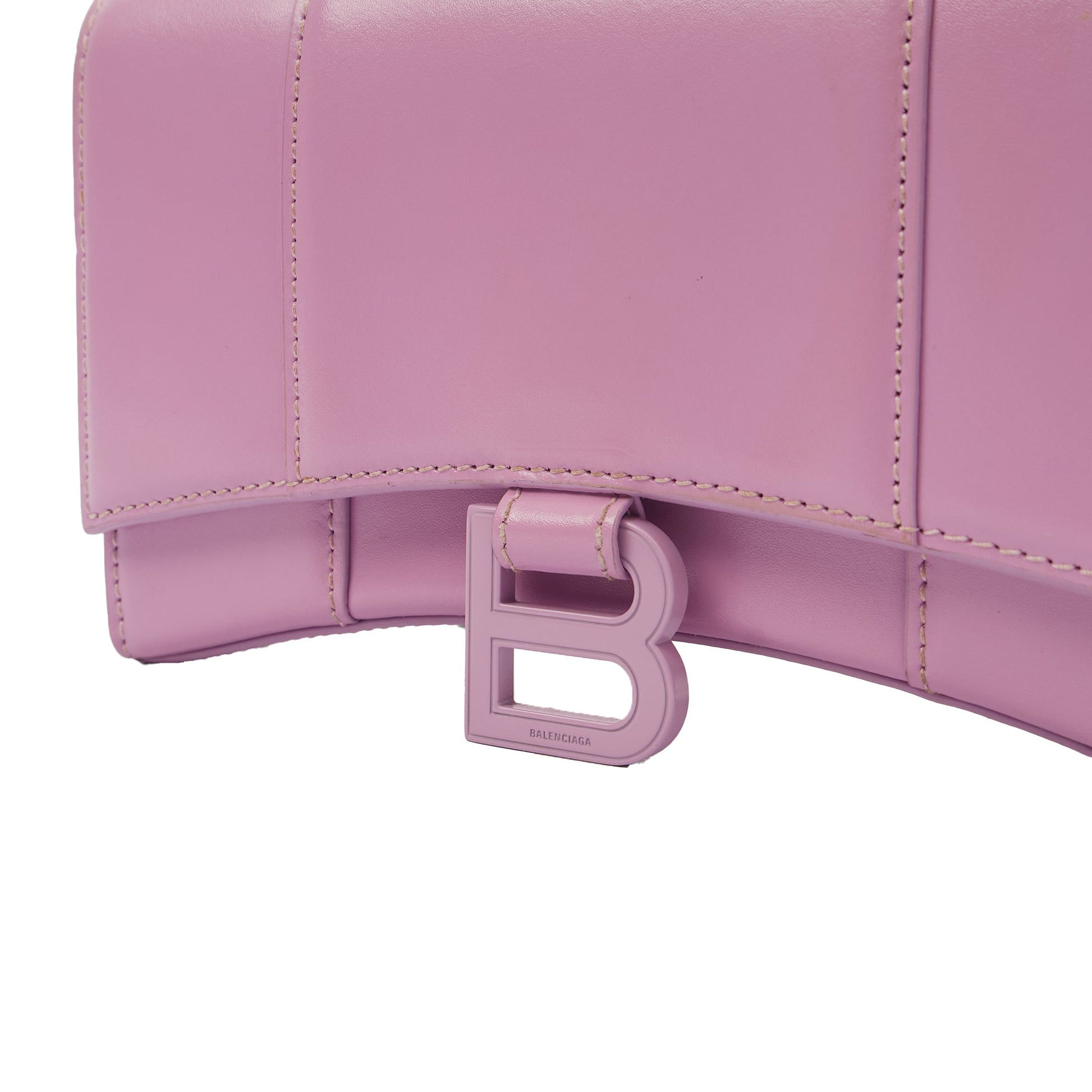 Balenciaga Cross Body Hourglass Wallet on Chain in Purple, Leather — Alternate View 13