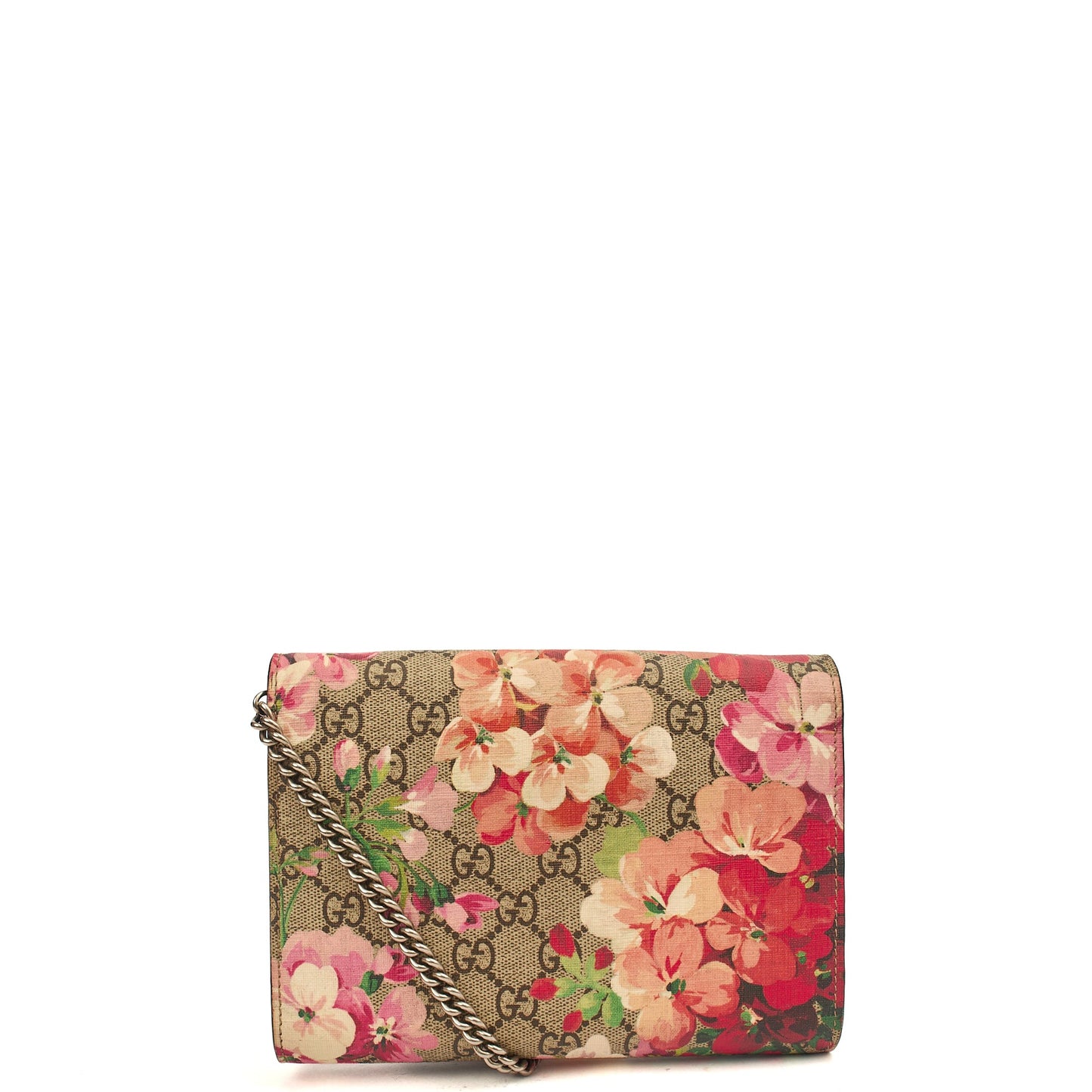 Gucci Cross Body Dionysus Chain Wallet in Brown, Leather — Alternate View 9