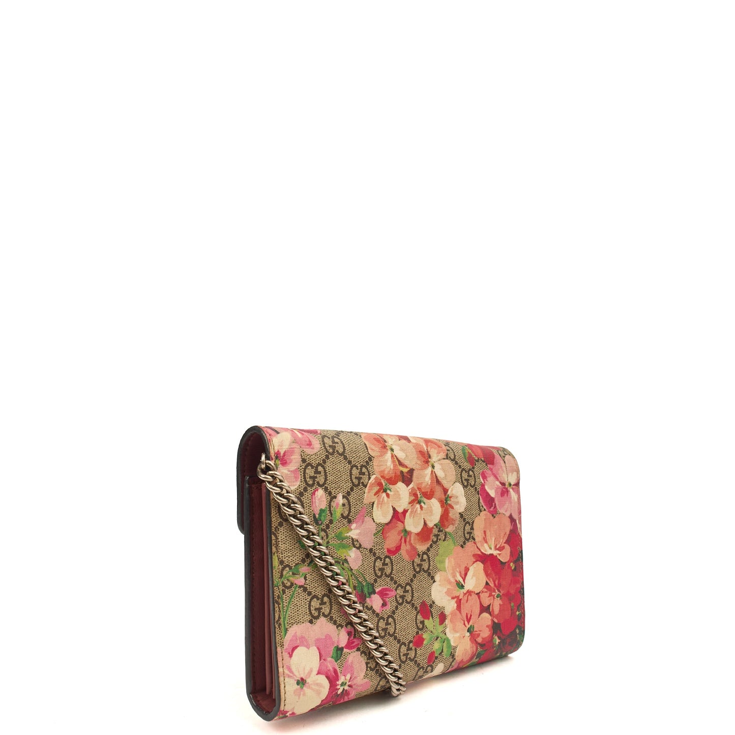 Gucci Cross Body Dionysus Chain Wallet in Brown, Leather — Alternate View 8