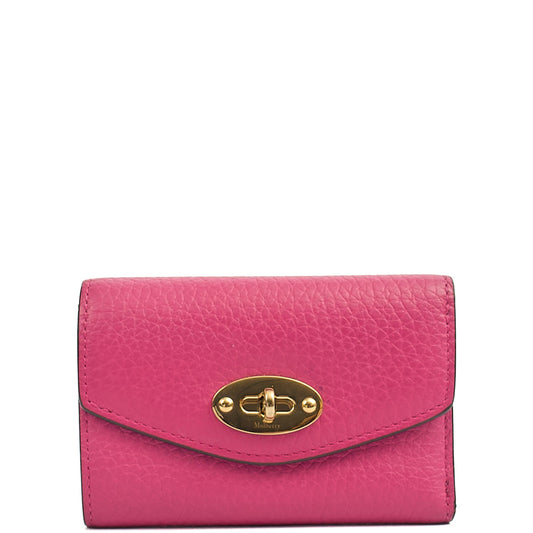 Mulberry Purse Wallet in Pink, Leather — Front View