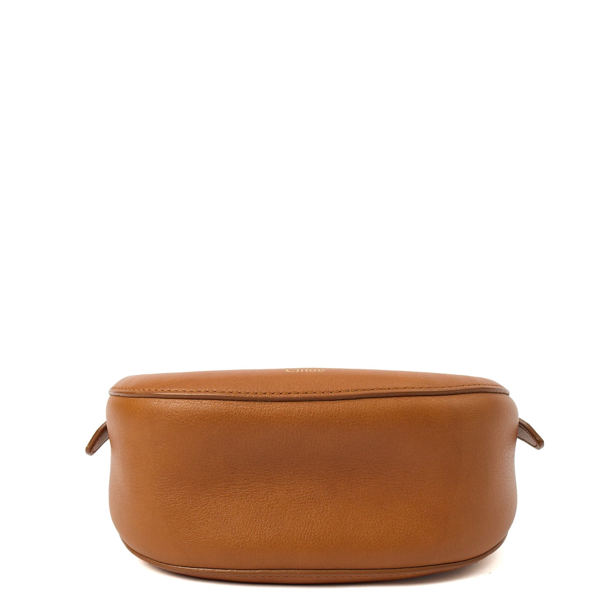 Chloe Cross Body Camel Kiss - Small in Brown, Leather — Detail View