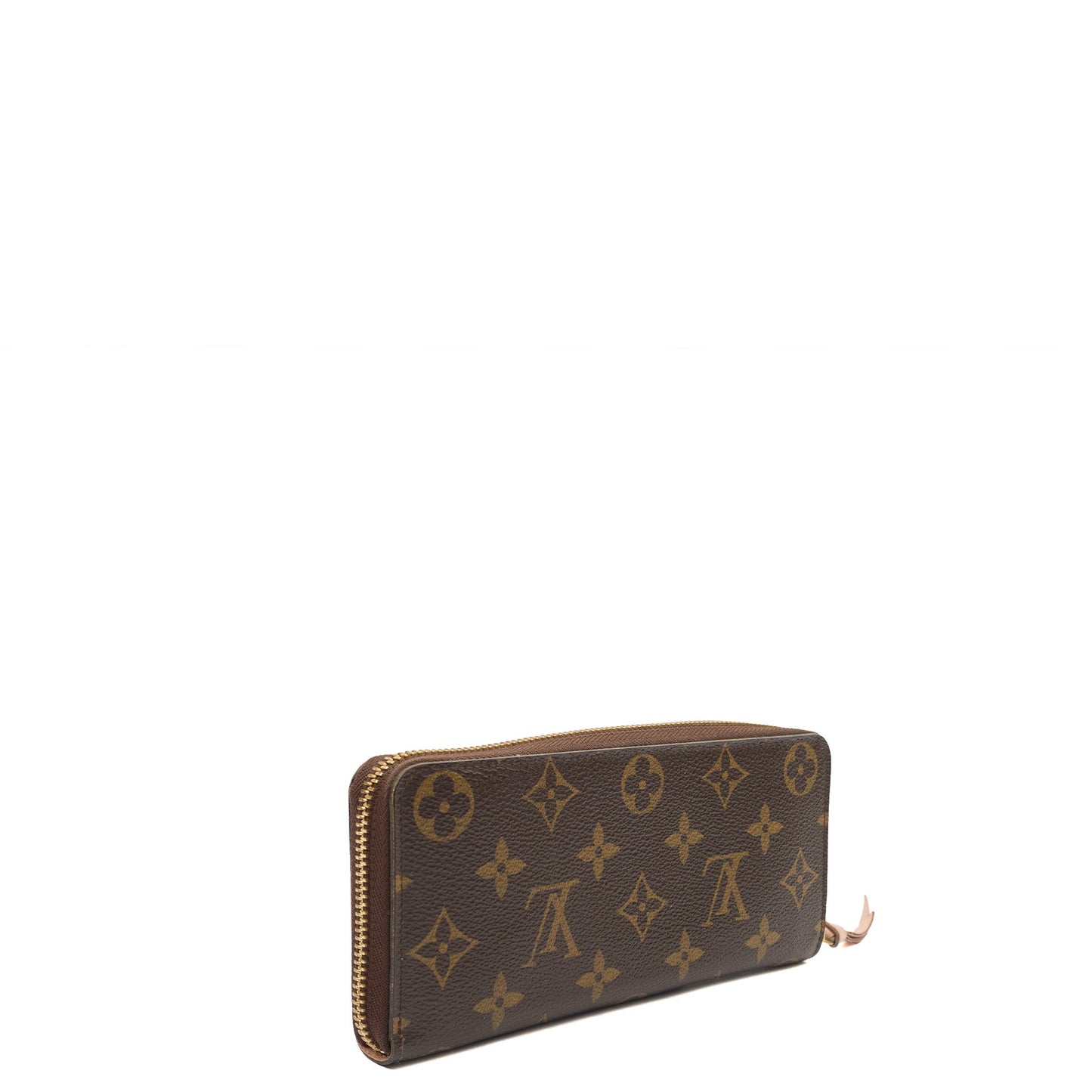Louis Vuitton Purse Wallet in Monogram, Canvas — Side View