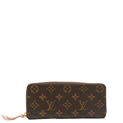 Louis Vuitton Purse Wallet in Monogram, Canvas — Front View