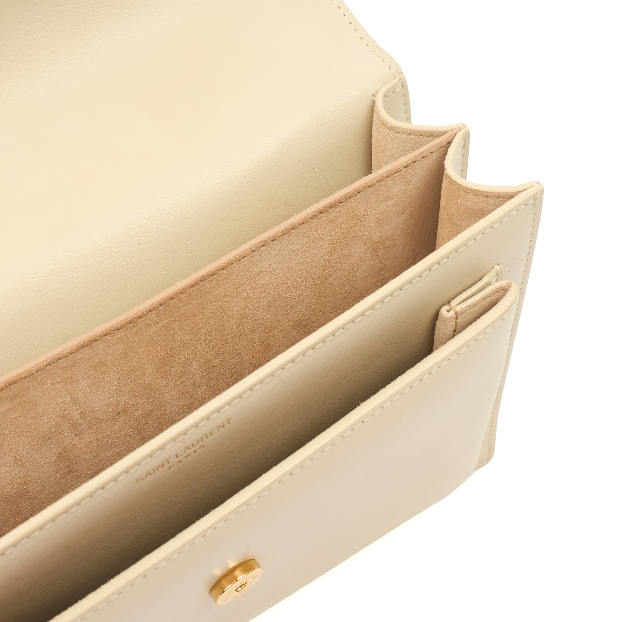 Saint Laurent Cross Body Sunset - Medium in Neutral, Leather — Alternate View 7