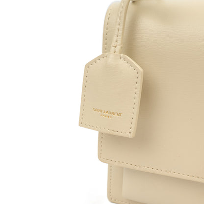 Saint Laurent Cross Body Sunset - Medium in Neutral, Leather — Lifestyle View