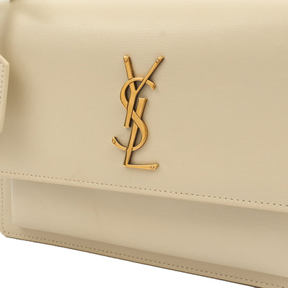 Saint Laurent Cross Body Sunset - Medium in Neutral, Leather — Alternate View 9