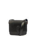 Saint Laurent Shoulder Bag LE 61 in Black, Calfskin Leather — Front View
