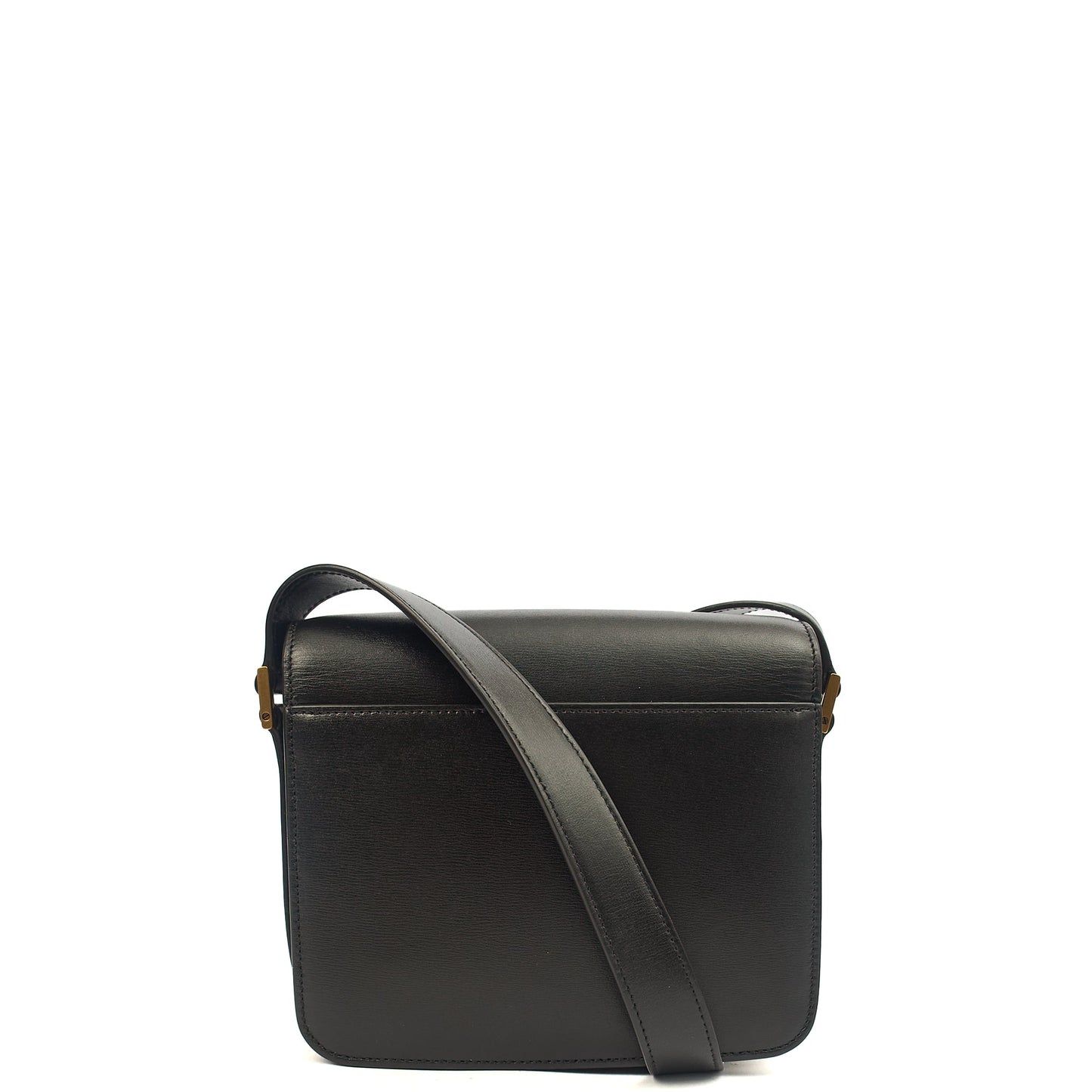 Saint Laurent Shoulder Bag LE 61 in Black, Calfskin Leather — Alternate View 15