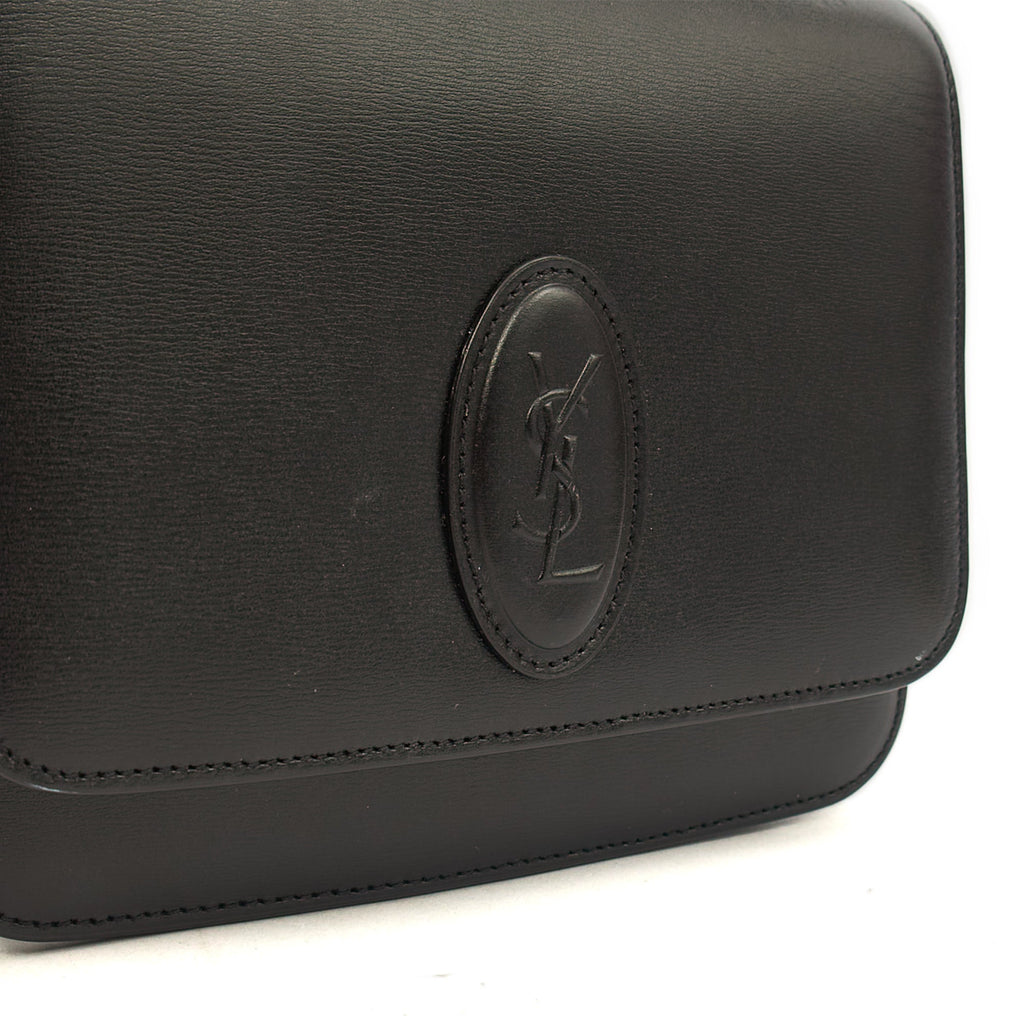 Saint Laurent Shoulder Bag LE 61 in Black, Calfskin Leather — Alternate View 12