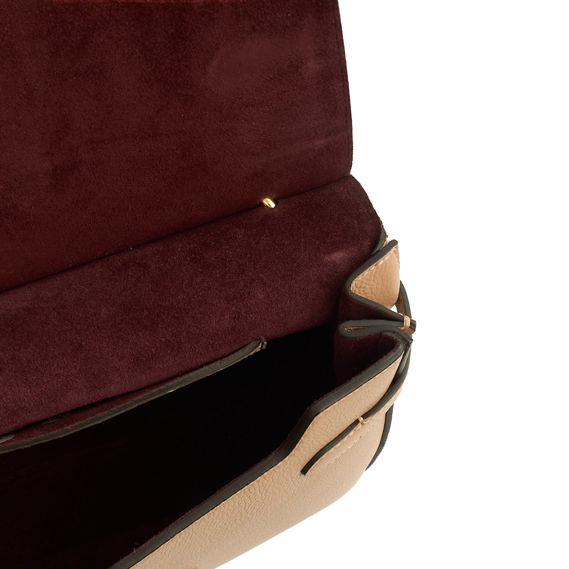 Mulberry Satchel Amberley in Rose Water, Leather — Detail View