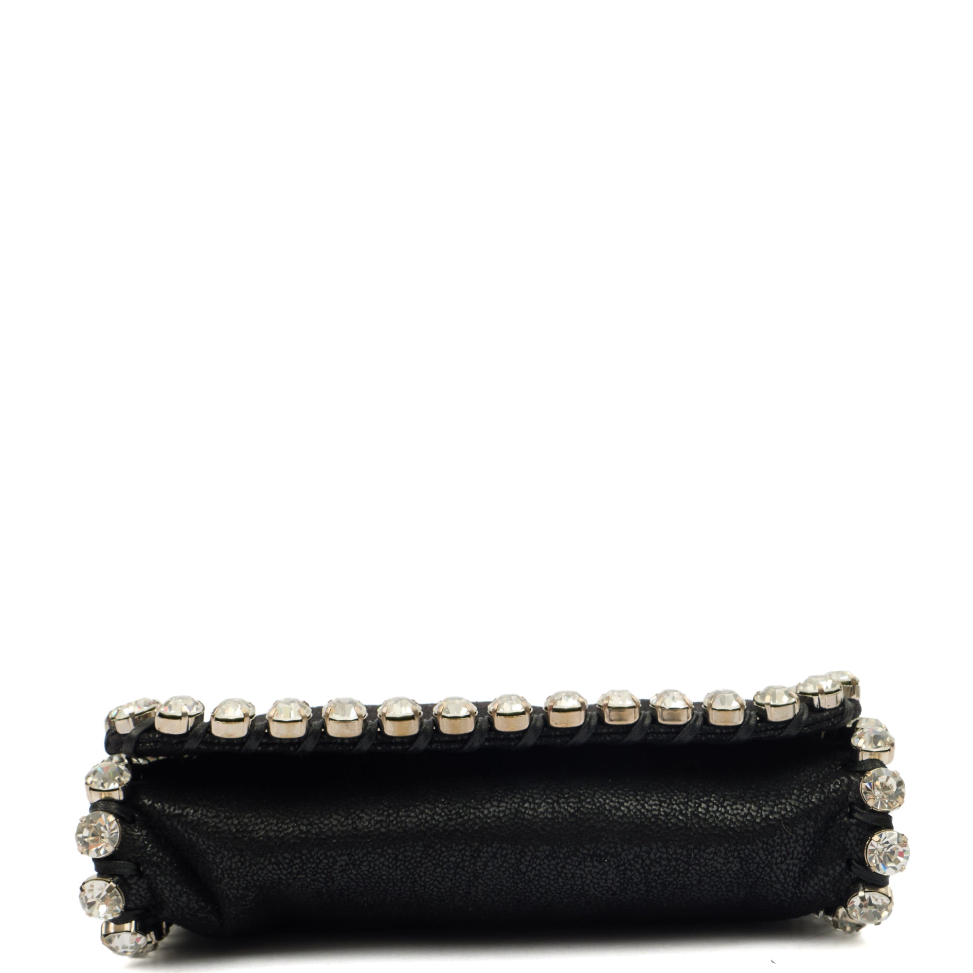 Stella McCartney Cross Body Falabella Clutch in Black, invalid — Detail View