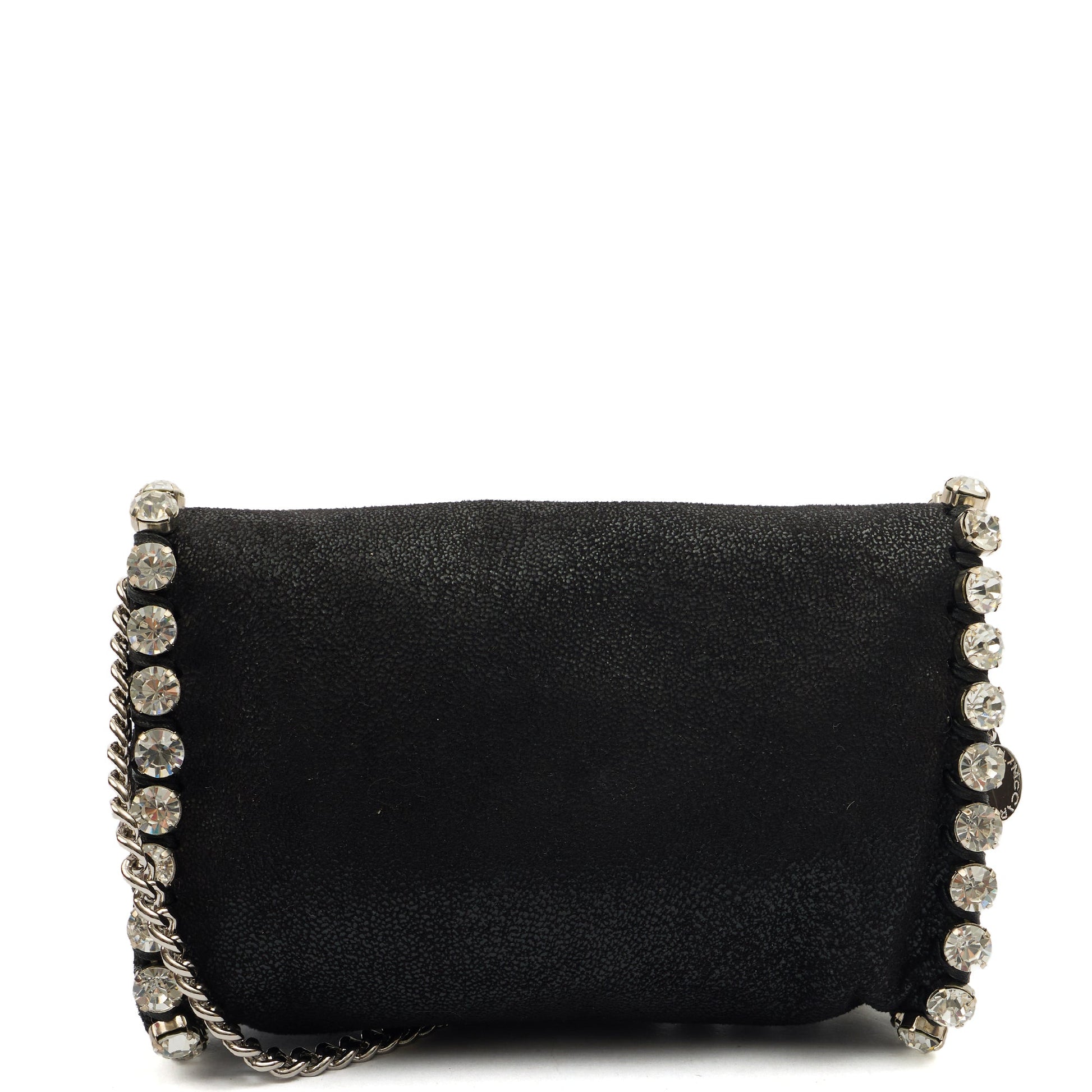 Stella McCartney Cross Body Falabella Clutch in Black, invalid — Top View