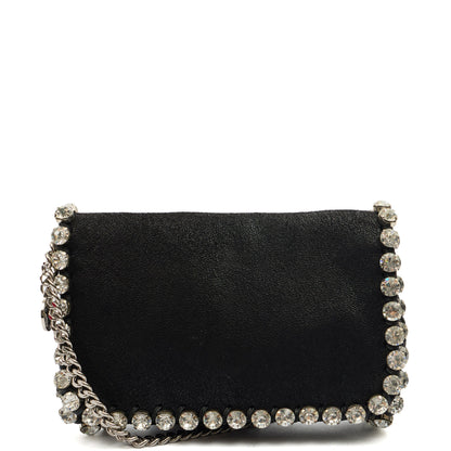 Stella McCartney Cross Body Falabella Clutch in Black, invalid — Front View