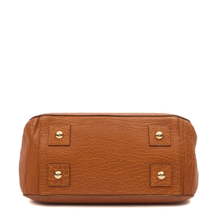 Mulberry Top Handle Suffolk - Large  in Ginger, Leather — Detail View