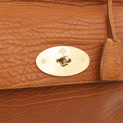 Mulberry Top Handle Suffolk - Large  in Ginger, Leather — Side View