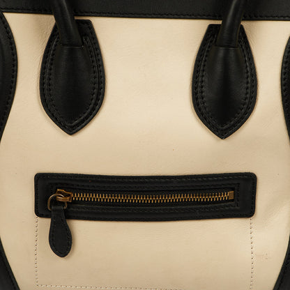 Celine Tote Luggage - Micro in Multi, Leather — Lifestyle View