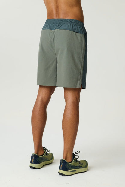 Reprimo Clima Shorts 'Dark Moss Khaki' — XS — Side View