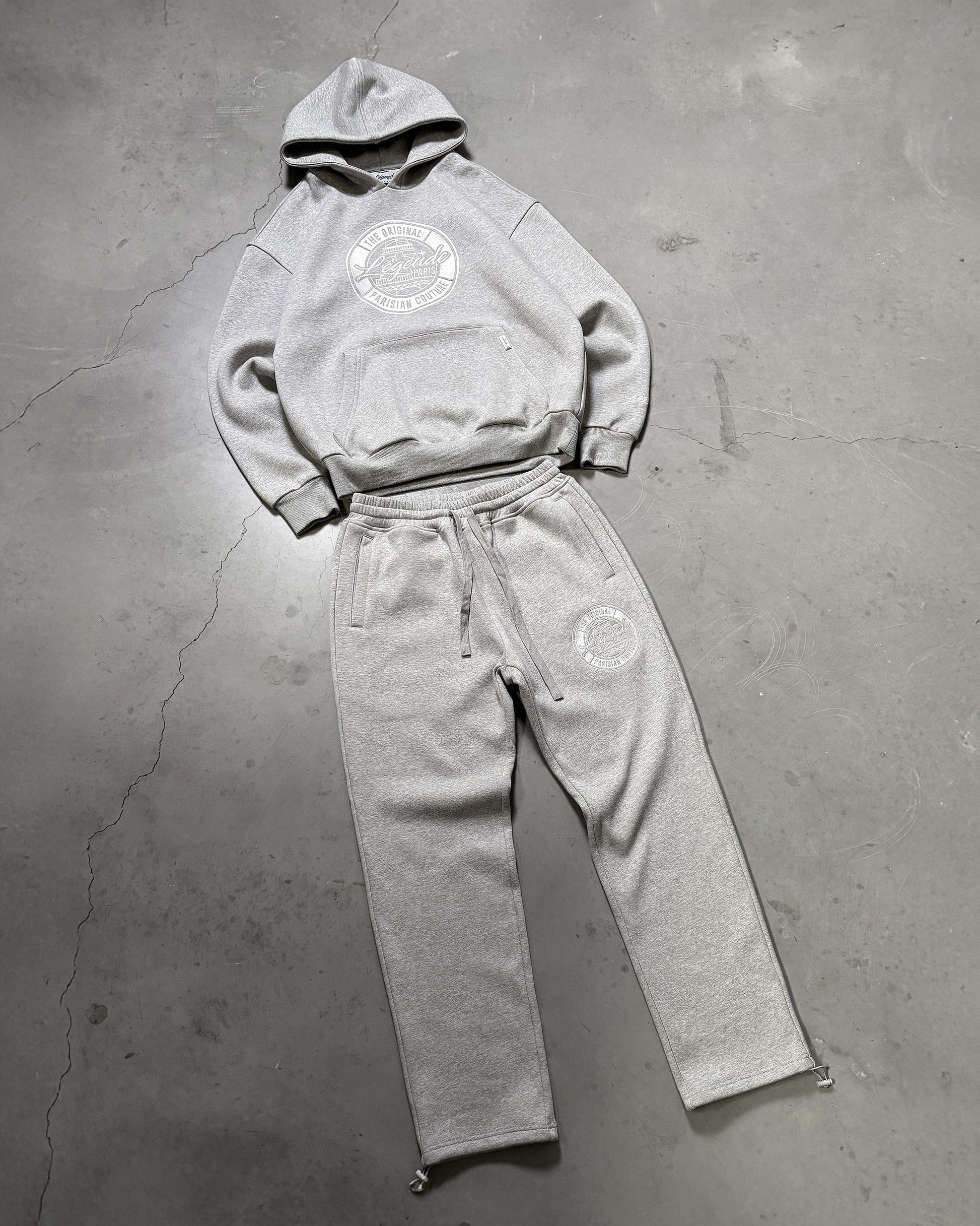 Legende Paris OG Jogger - Grey — XS — Top View