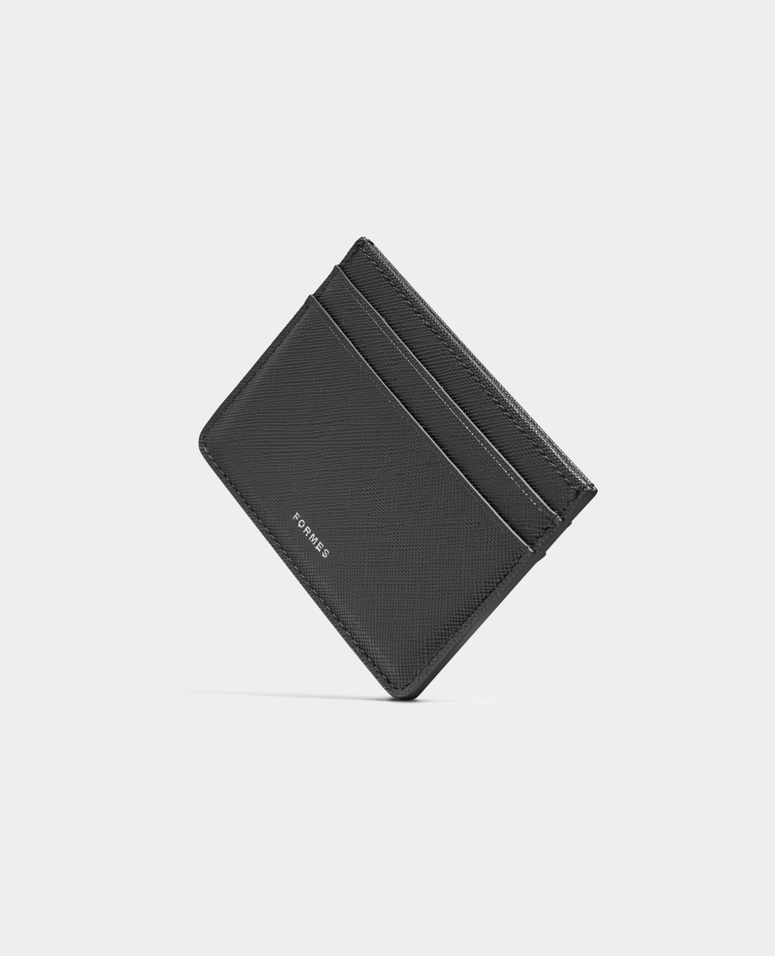 Formes Classic Cardholder Nero — Side View